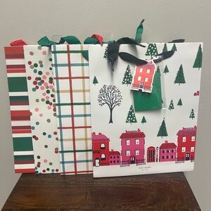 New! Set of 4 Kate Spade Gift Bags